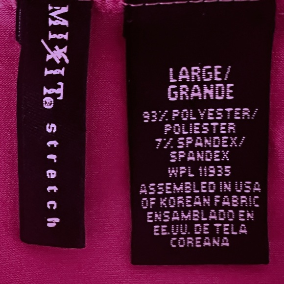 Elegant Pink Ruffle Wrap Top - Picture 3 of 3